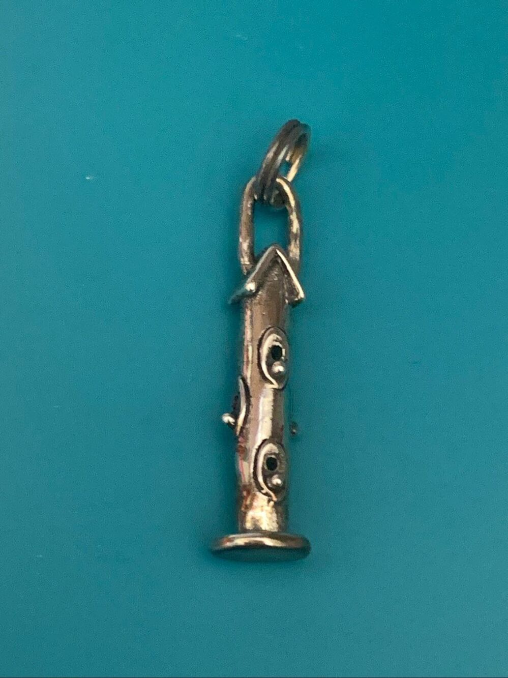 Bird Feeder Sterling Silver Jewelry Charm #nature #birds